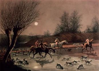 Returning Home by Moonlight